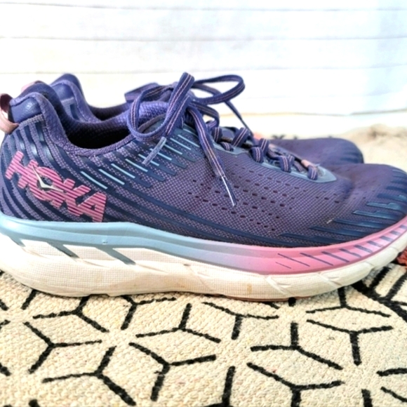 Hoka One One Shoes - HOKA CLIFTON-5 SHOES 9, EUC